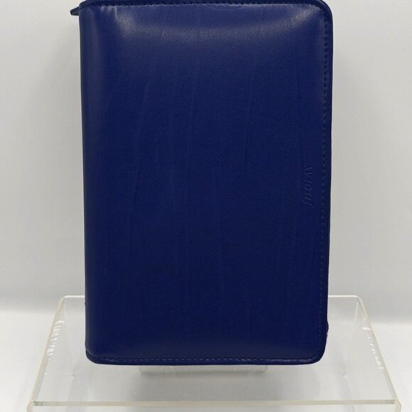 Filofax Metropol Personal Zip Organizer in Navy - Picture 1 of 6